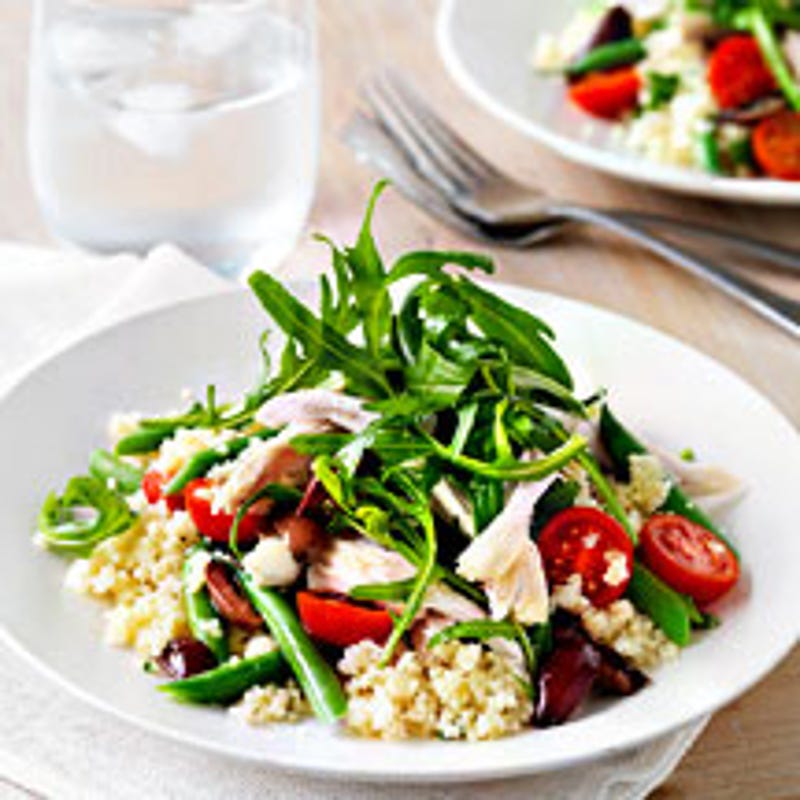 Foto van Couscoussalade met kip door WW