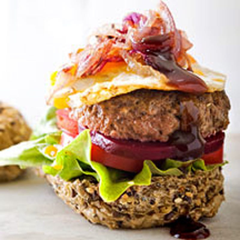 Foto van Amerikaanse burger door WW