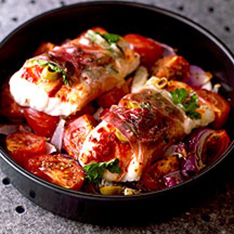 Foto van Mediterrane vis uit de oven door WW