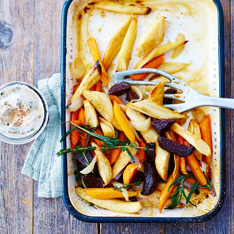 Foto van Knolgewassen uit de oven door WW