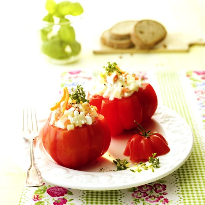 Foto van Gevulde tomaten door WW
