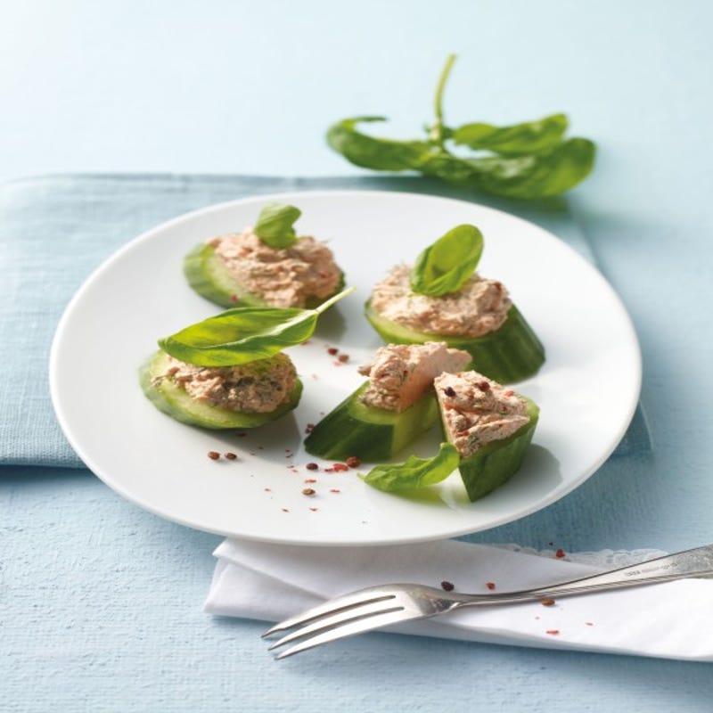 Foto van Komkommer hapjes door WW