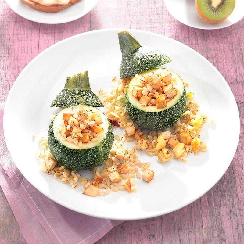 Gevulde mini-courgettes