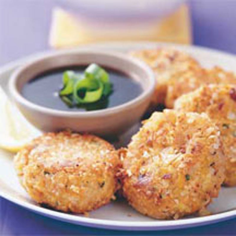 Foto van Vegetarische mini-burgers met barbecuesaus door WW