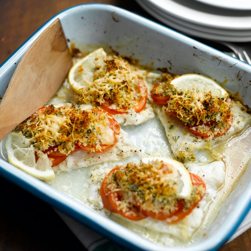 Foto van Visfilet met parmezaankorstje door WW