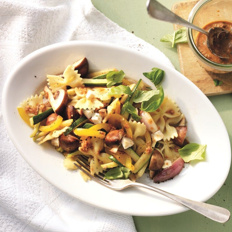 Foto van Lauwwarme pastasalade door WW