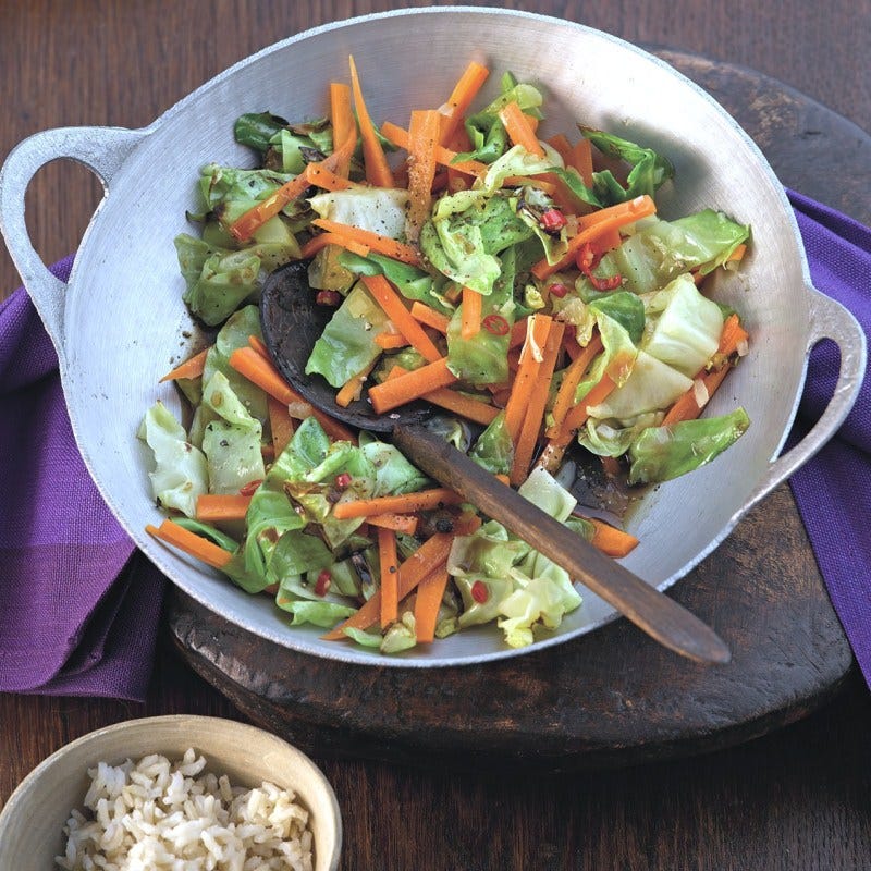 Foto van Roergebakken spitskool door WW