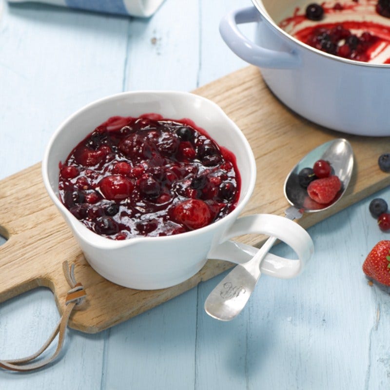 Warm rood fruit