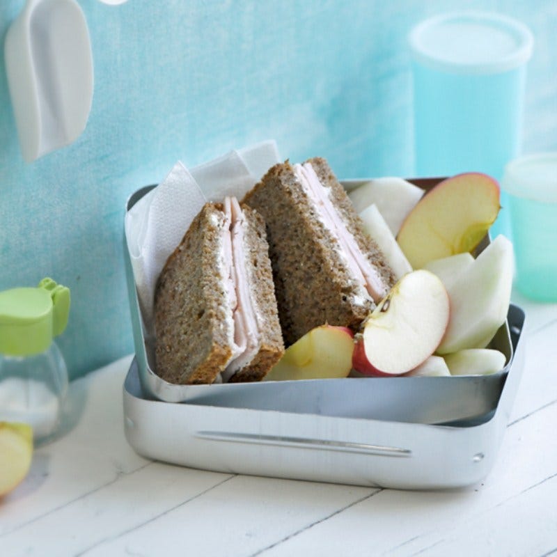 Foto van Sandwich met kipfilet to go door WW