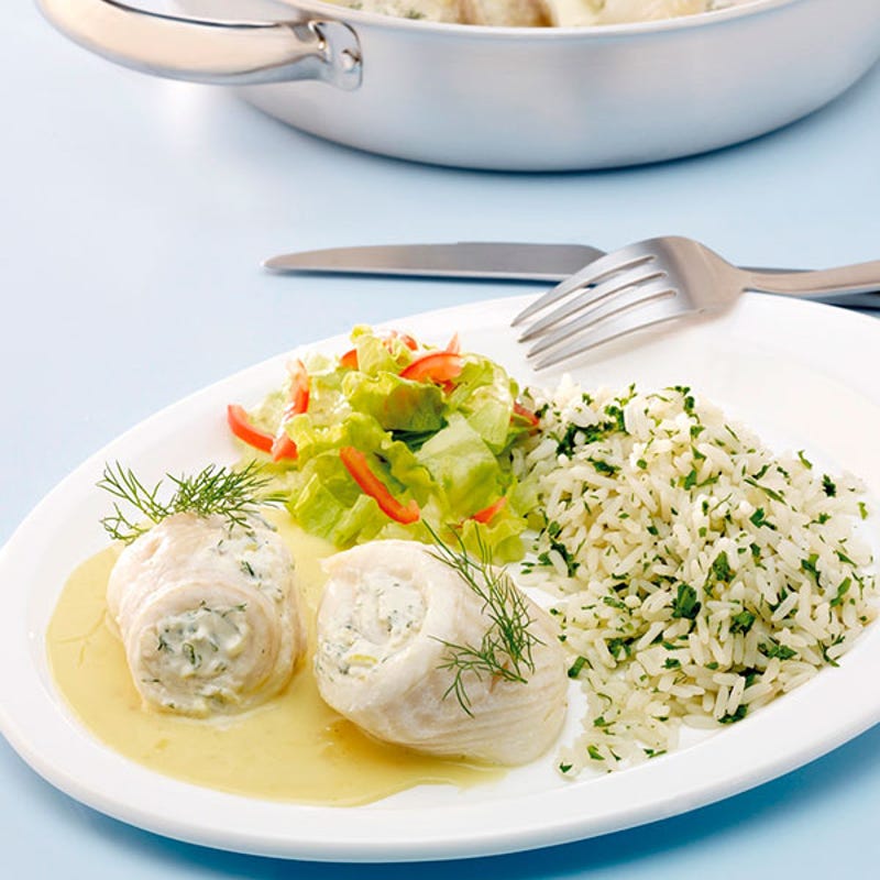 Foto van Scholrolletjes met kruidenrijst door WW
