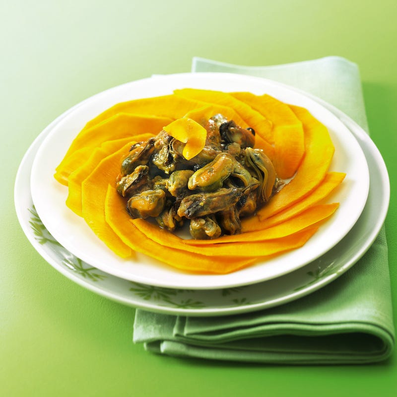 Photo de/du Salade de moules au potimarron par WW