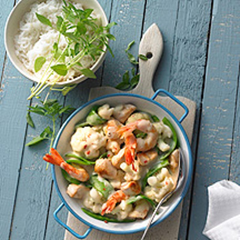 Foto van Kip-Garnalenpannetje door WW