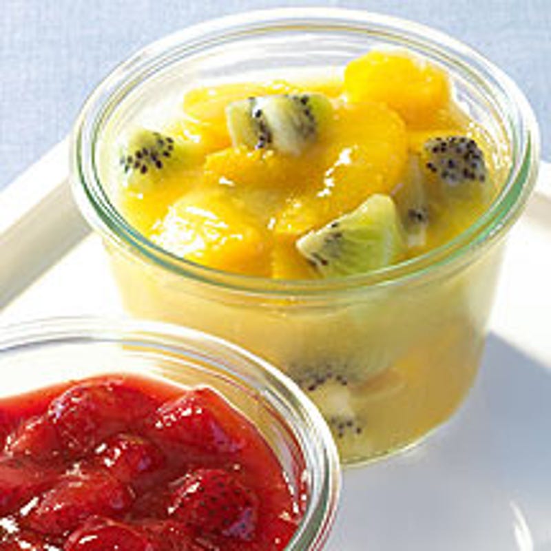 Foto van Dessert van sinaasappel en kiwi door WW