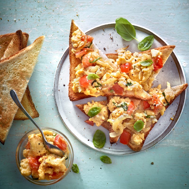 Bruschetta pour le petit déjeuner