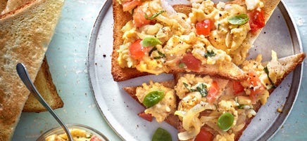 Bruschetta pour le petit déjeuner