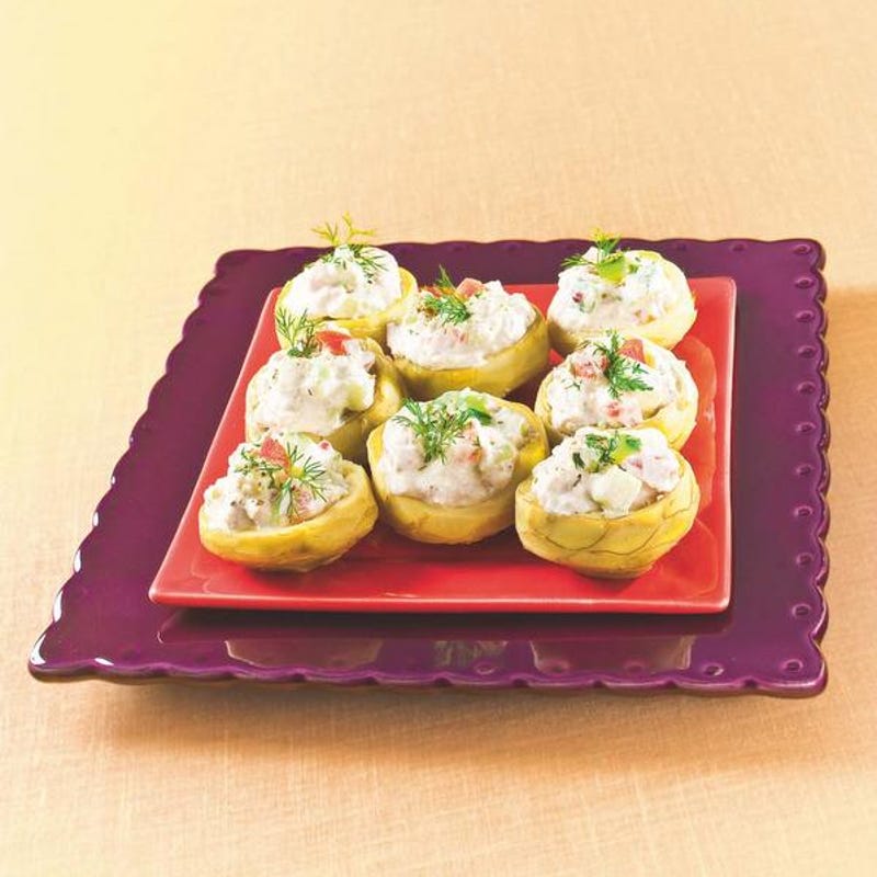 Photo de/du Nids d'artichauts farcis au thon par WW
