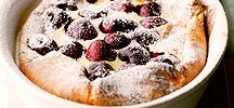 Petit gratin aux cerises