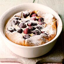 Petit gratin aux cerises