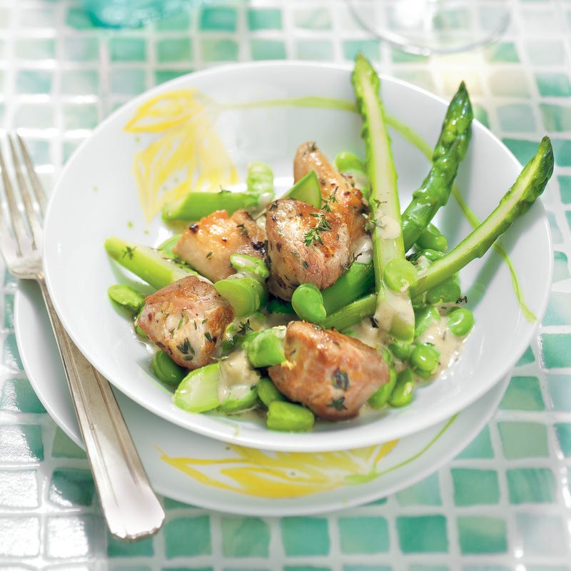 Photo de/du Sauté d'agneau aux fèves par WW