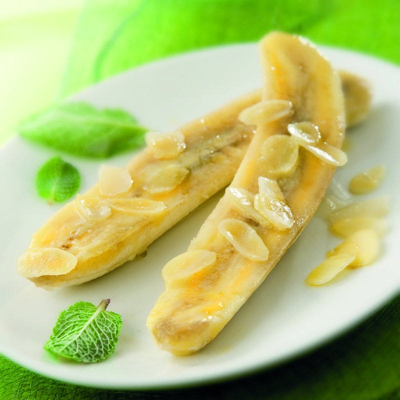 Photo de/du Bananes aux amandes par WW