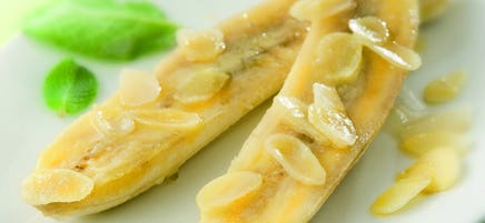 Bananes aux amandes