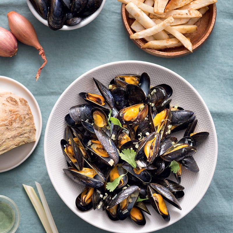 Photo de/du Moules frites revisitées par WW