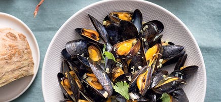Moules frites revisitées