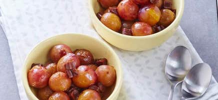 Poêlées de mirabelles flambées