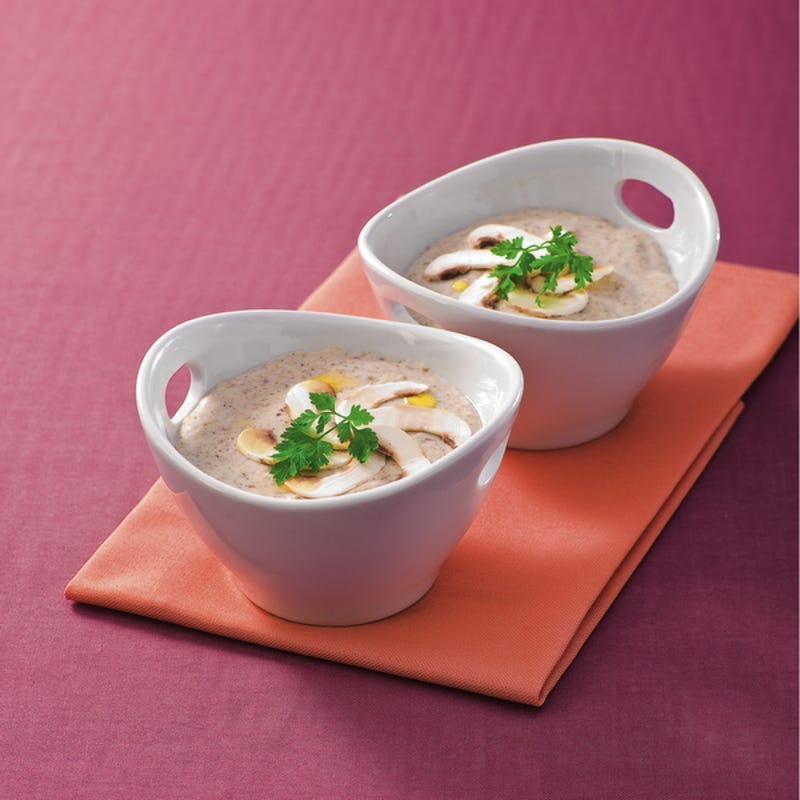 Photo de/du Soupe d'avoine et champignons par WW