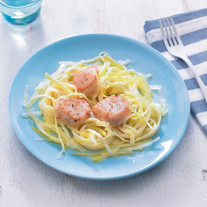 Photo de/du Tagliatelles aux Saint-Jacques par WW