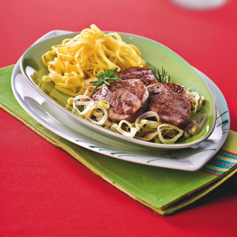 Photo de/du Filet de veau aux poireaux par WW