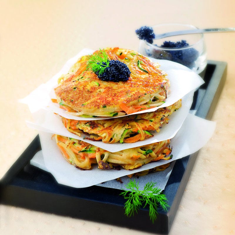 Photo de/du Paillassons de carottes à l'aneth par WW