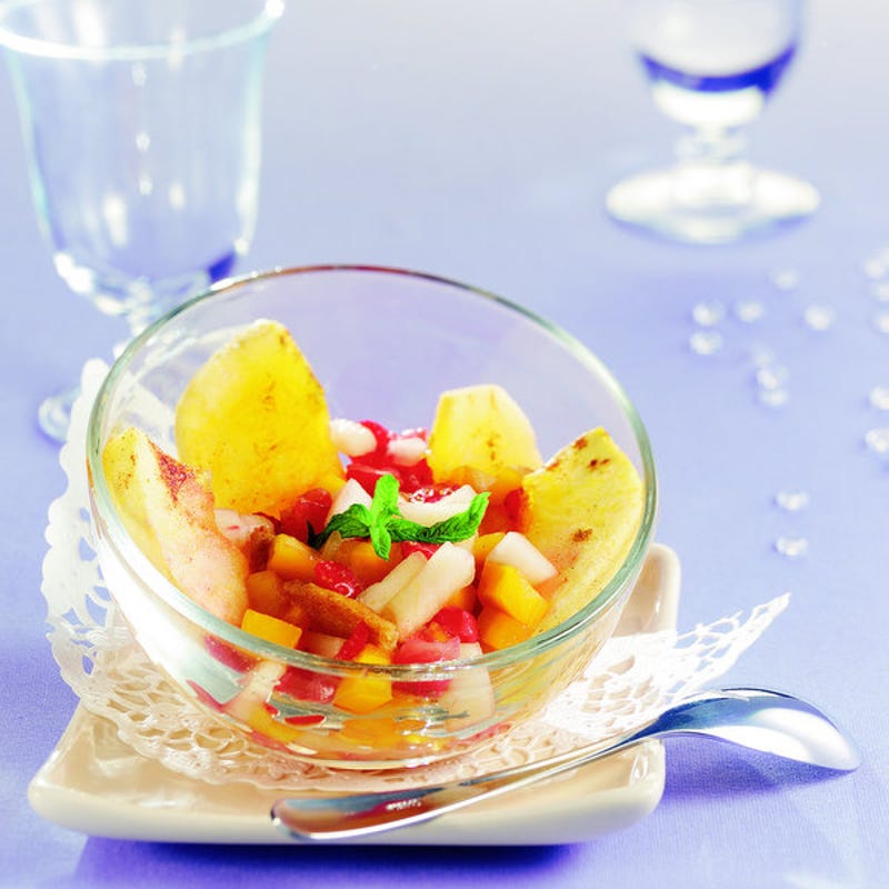 Photo de/du Minestrone de fruits à la pomme confite par WW