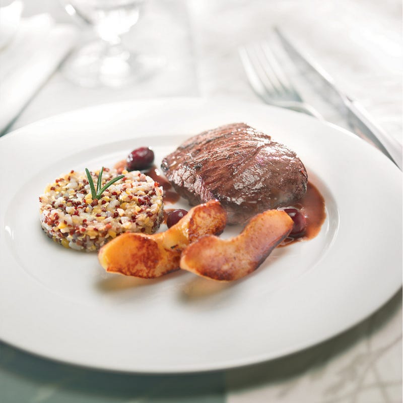 Photo de/du Tournedos de cerf aux coings, quinoa et cranberries par WW