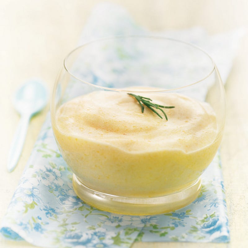 Photo de/du Mousse d'abricot au romarin par WW