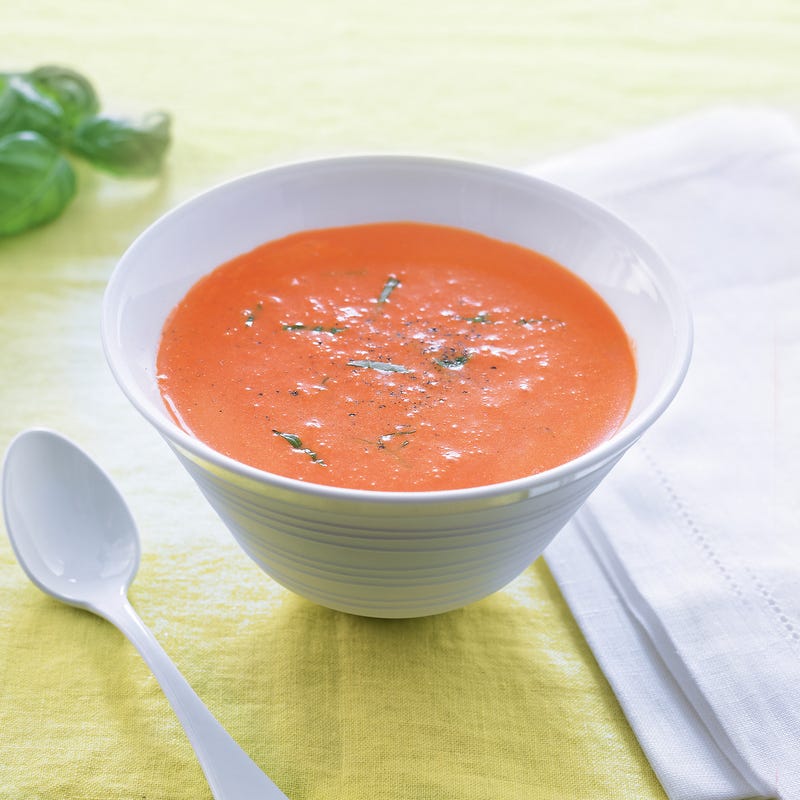 Photo de/du Velouté de poivron rouge à la ricotta par WW