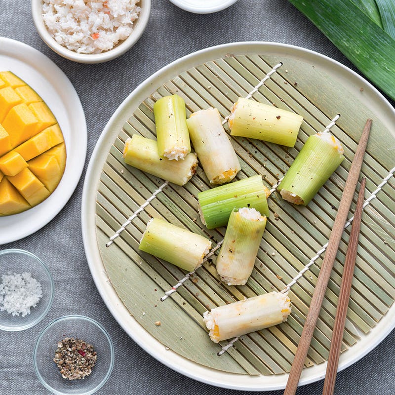 Photo de/du Makis de poireau au crabe par WW
