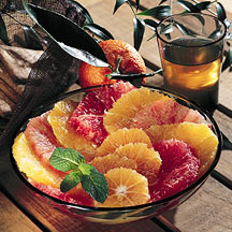 Photo de/du Salade d'agrumes aux amandes par WW