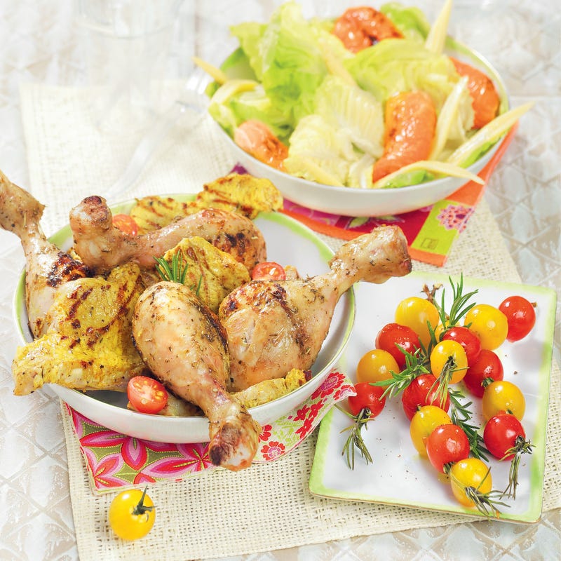 Photo de/du Mixed gril, salade tout en couleurs par WW