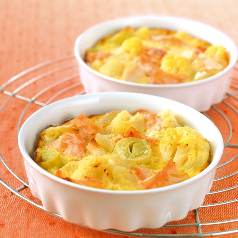 Photo de/du Clafoutis de saumon aux légumes par WW