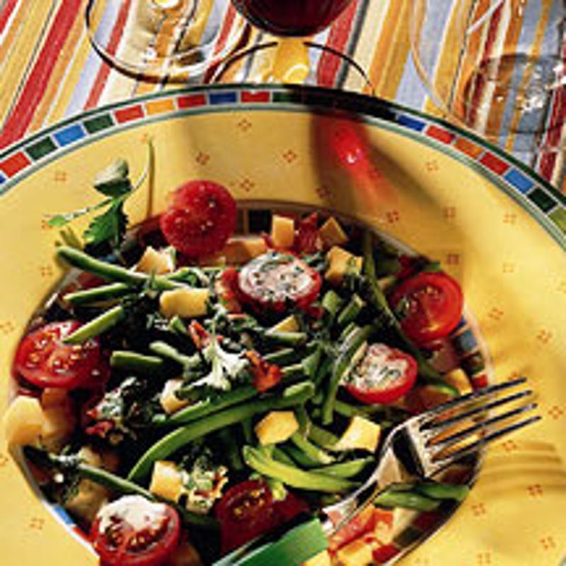 Photo de/du Salade de haricots verts aux 3 fromages par WW