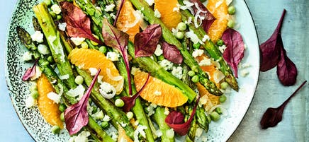 Salade d'asperges grillées