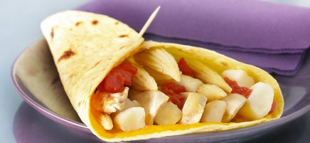 Wrap géant façon Tex-Mex