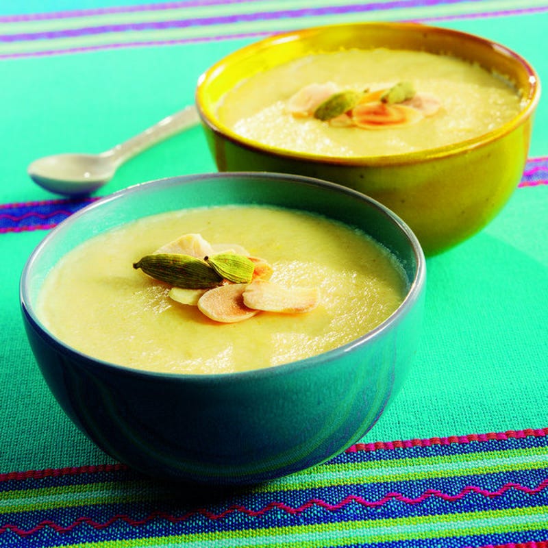 Photo de/du Crème d'amandes à la cardamone et au safran par WW