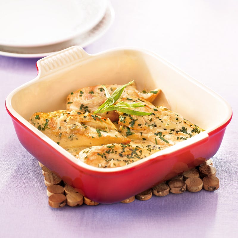 Photo de/du Poulet à l'estragon par WW