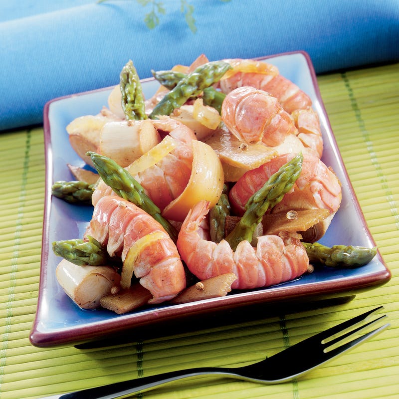 Photo de/du Langoustines aux cœurs de palmier par WW