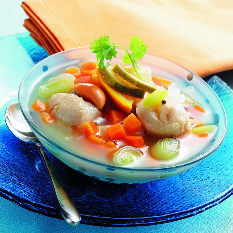 Photo de/du Nage de Saint-Jacques aux agrumes par WW