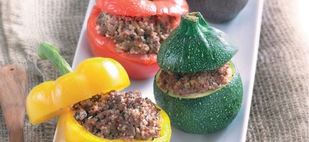 Petits légumes farcis
