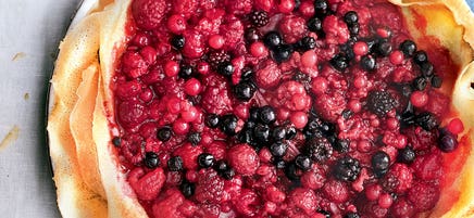 Tarte aux fruits rouges