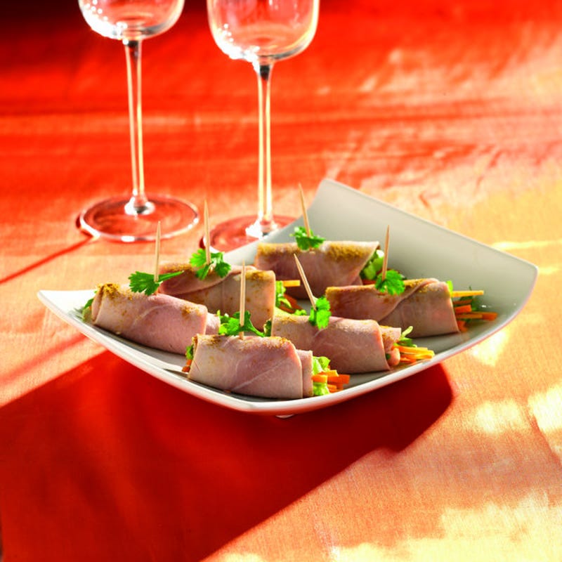 Photo de/du Roulades poulet / crudités par WW